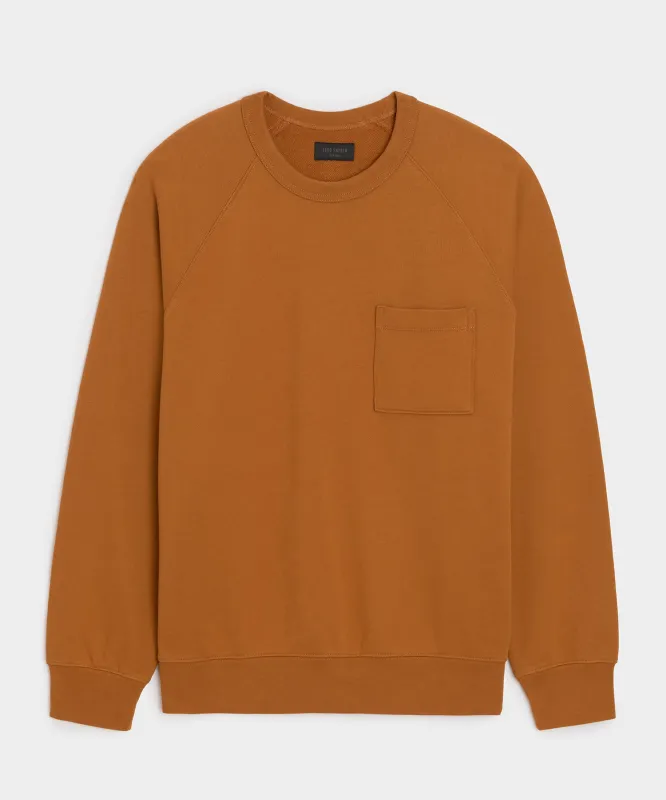 Portuguese Terry Pocket Sweatshirt sold by Todd Snyder