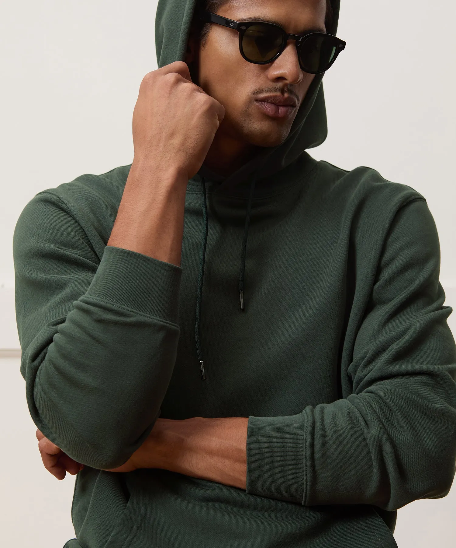 Portuguese Terry Popover Hoodie sold by Todd Snyder product image thumbnail 3