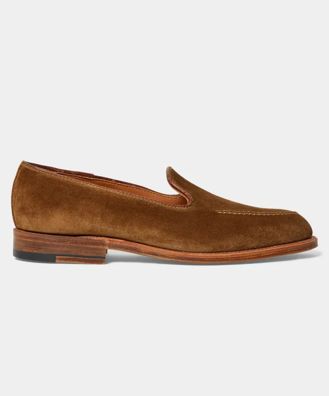 Todd Snyder X Alden Venetian Suede Loafer sold by Todd Snyder