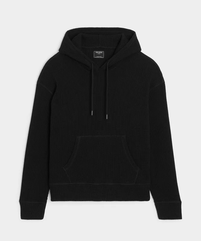 Portuguese Cotton Waffle Hoodie sold by Todd Snyder