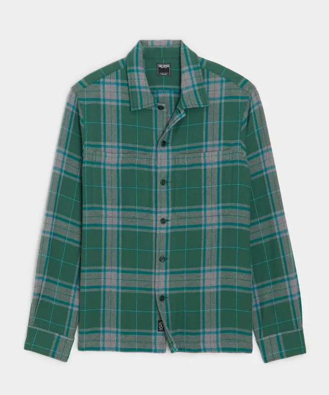 Italian Double-Brushed Flannel Shirt sold by Todd Snyder