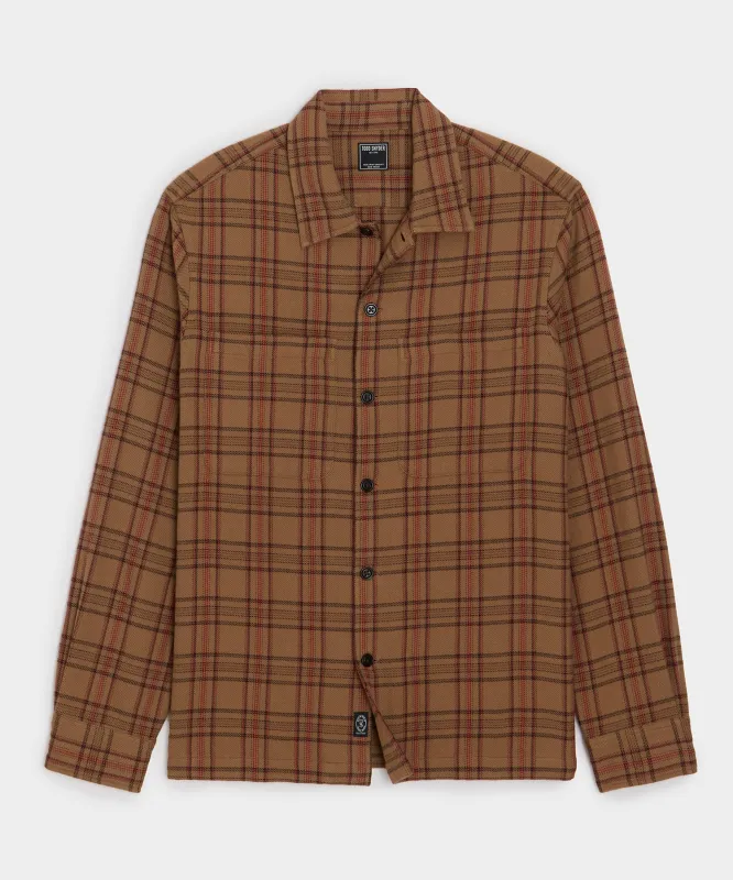 Italian Double-Brushed Flannel Shirt made by Todd Snyder