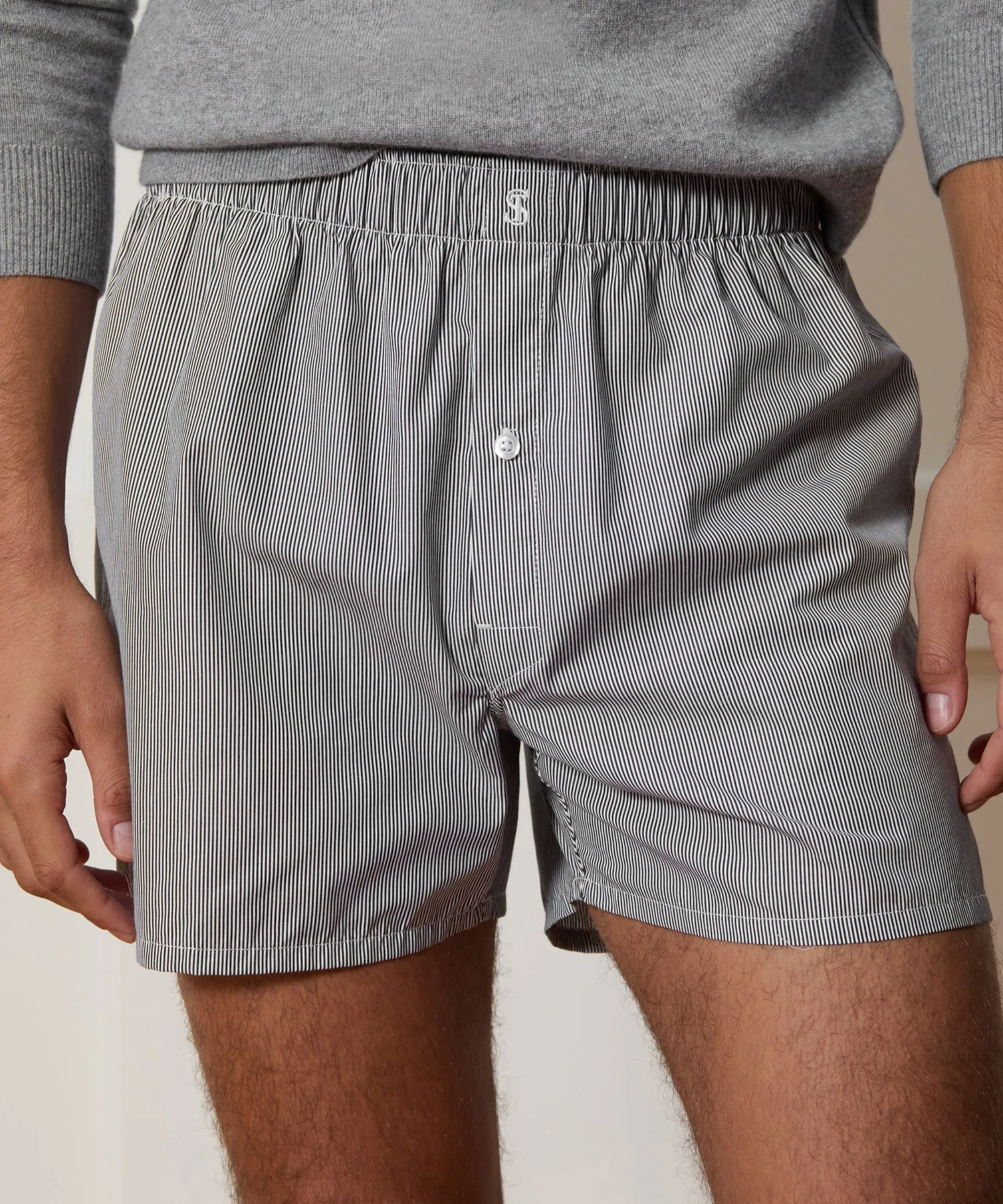 Portuguese Cotton Boxers sold by Todd Snyder product image thumbnail 2