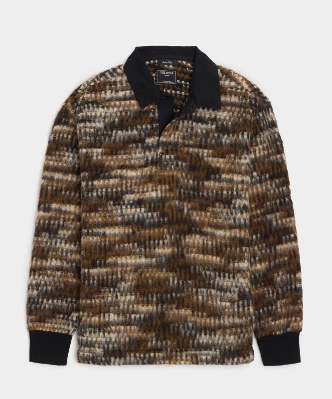 Brushed Wool Rugby Polo sold by Todd Snyder