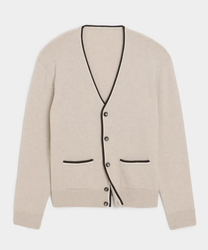 Wool Tipped Cardigan sold by Todd Snyder