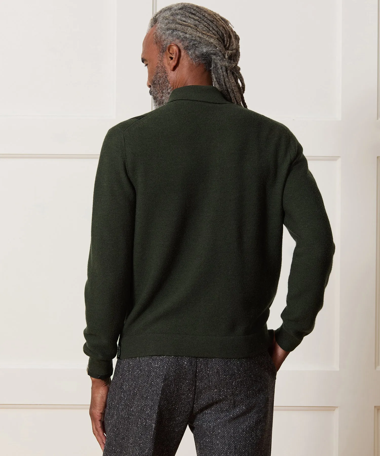 Merino Sweater Polo sold by Todd Snyder product image thumbnail 5