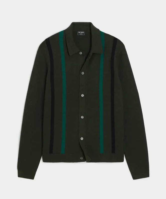 Merino Sweater Polo sold by Todd Snyder