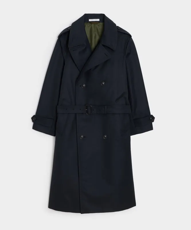Italian Double-Breasted Trench Coat sold by Todd Snyder