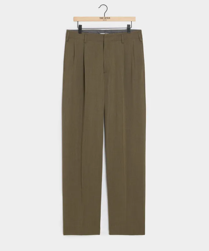 Italian Cavalry Twill Hollywood Trouser sold by Todd Snyder