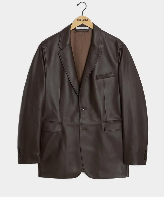 Italian Leather Sport Coat sold by Todd Snyder