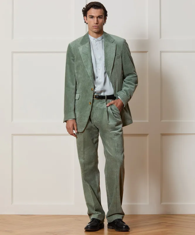 Italian Wide Wale Corduroy Single Breasted Wythe Suit sold by Todd Snyder