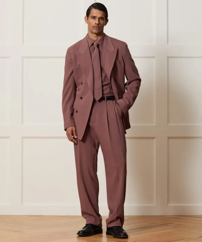 Italian Crepe Double-Breasted Wythe Suit sold by Todd Snyder
