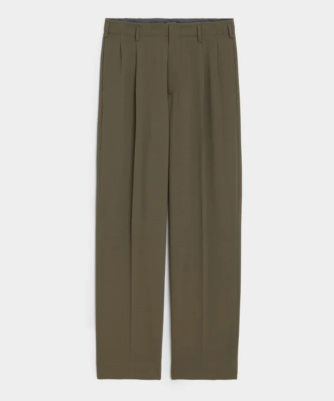 Italian Crepe Hollywood Trouser sold by Todd Snyder