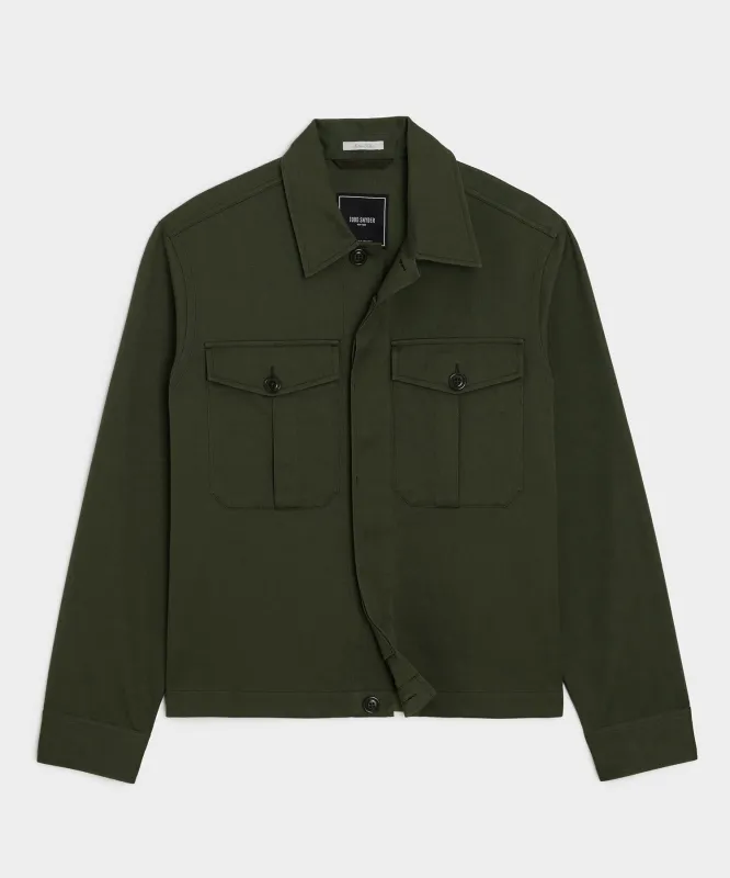 Italian Military Overshirt sold by Todd Snyder