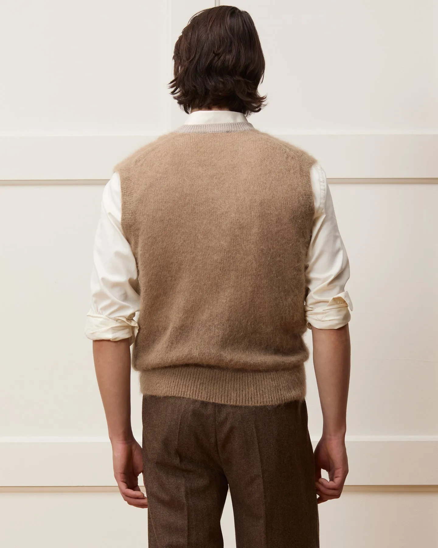 Italian Mohair Sweater Vest sold by Todd Snyder product image thumbnail 5