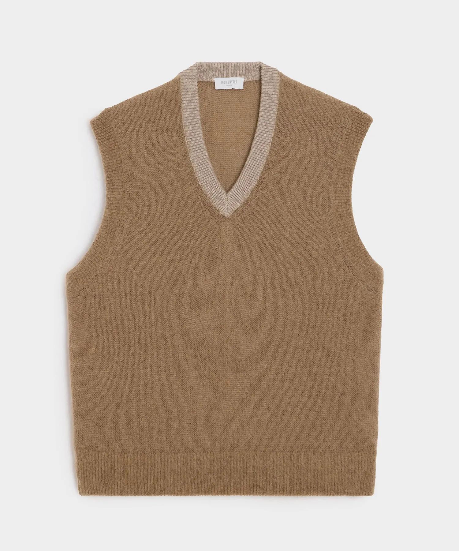 Italian Mohair Sweater Vest sold by Todd Snyder