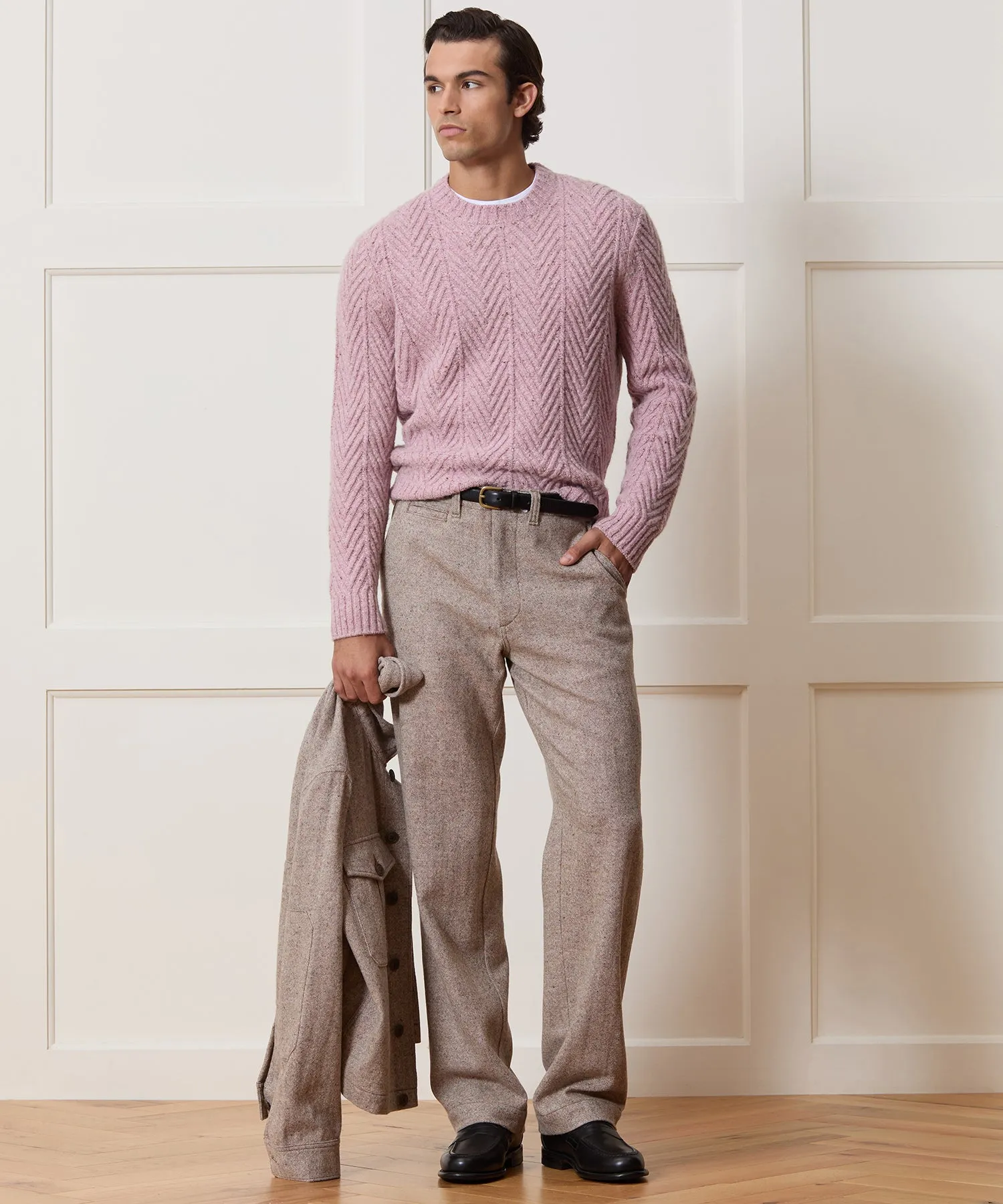 Relaxed Donegal Trouser sold by Todd Snyder product image thumbnail 3