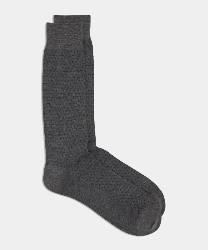 Italian Cotton Dress Sock sold by Todd Snyder