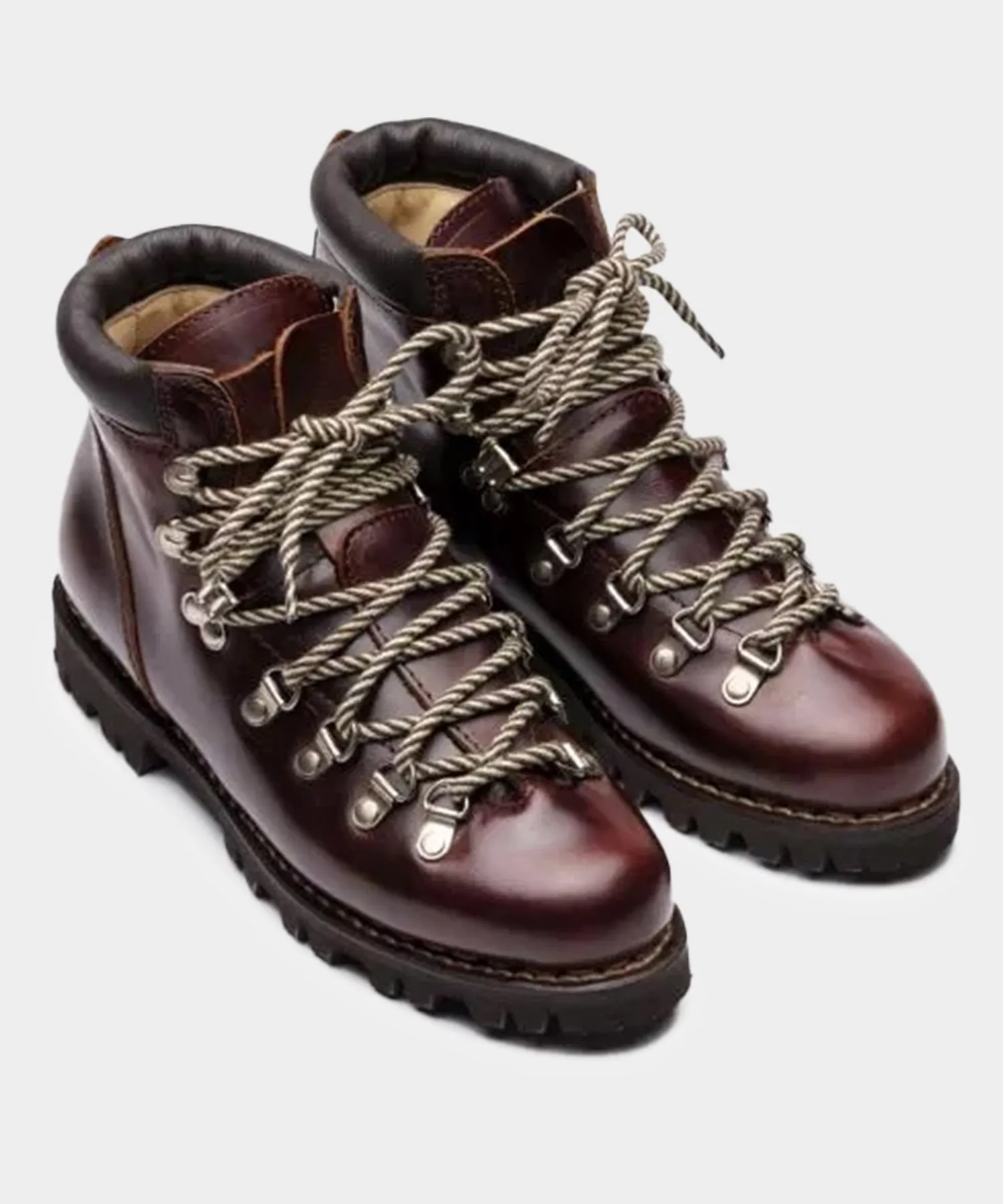 Paraboot Avoriaz Lisse Ecorce Boot in Maroon sold by Todd Snyder product image thumbnail 2