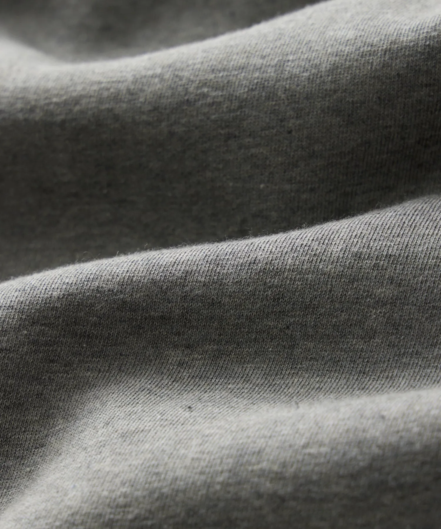 Cotton-Camelhair Fleece Hoodie in Grey Heather sold by Todd Snyder product image thumbnail 3