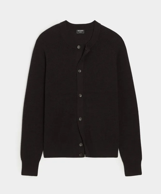 Merino Crewneck Cardigan sold by Todd Snyder