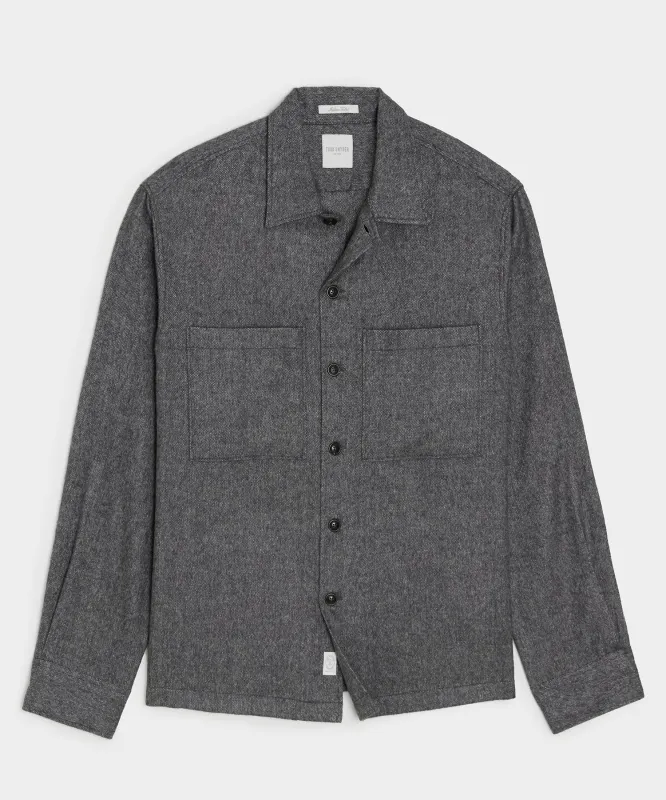 Italian Cashmere Overshirt sold by Todd Snyder