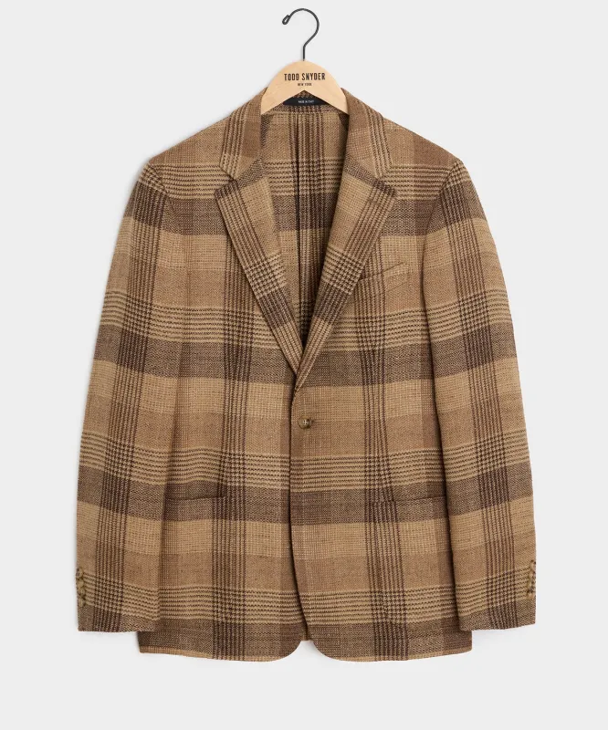 Italian Wool-Silk Glen Plaid Sport Coat sold by Todd Snyder