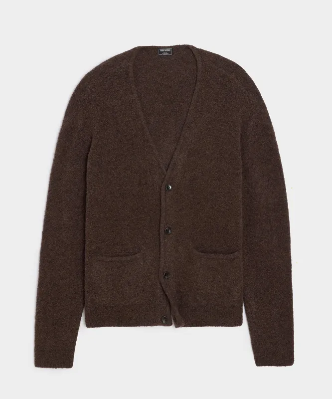Relaxed Boucle Cardigan sold by Todd Snyder
