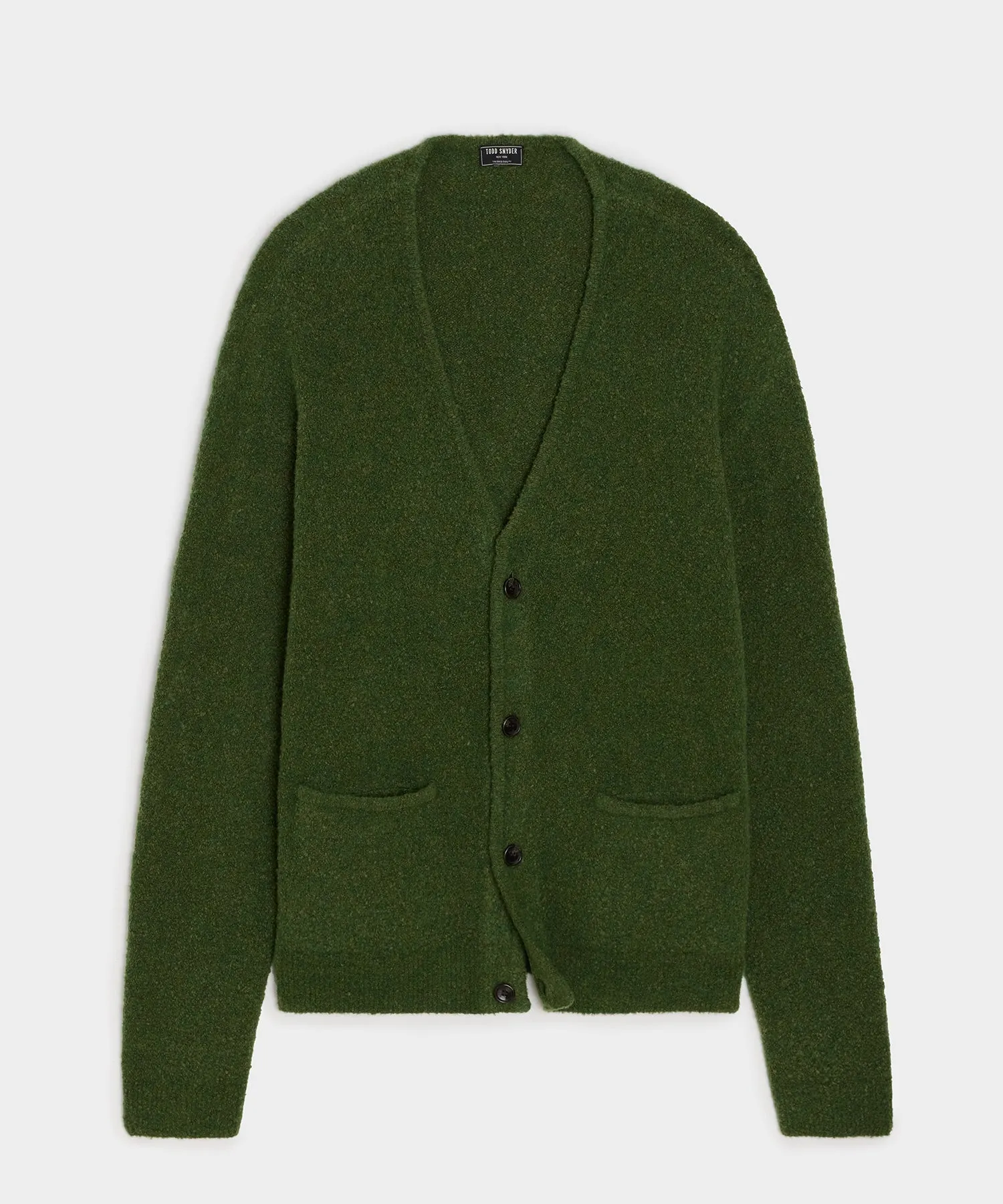 Relaxed Boucle Cardigan sold by Todd Snyder