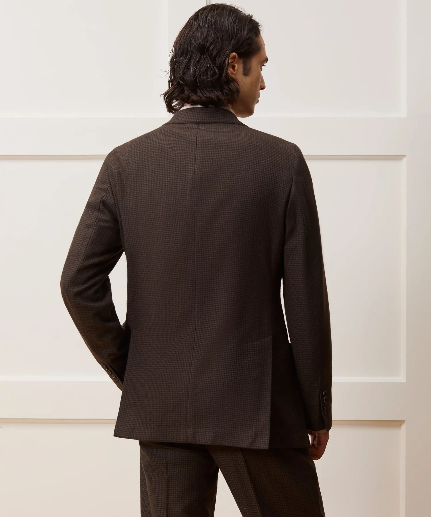 Italian Flannel Houndstooth Madison Suit sold by Todd Snyder product image thumbnail 4