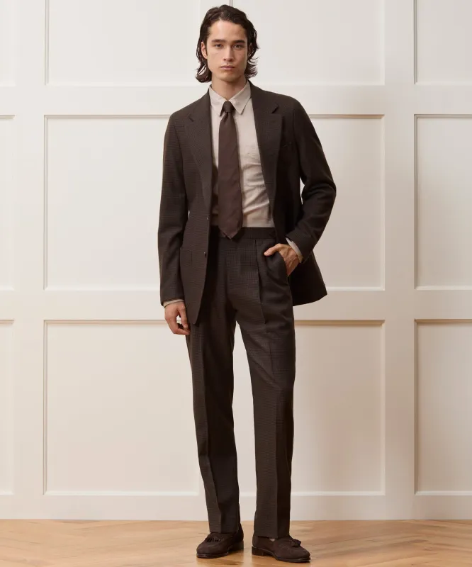 Italian Flannel Houndstooth Madison Suit sold by Todd Snyder