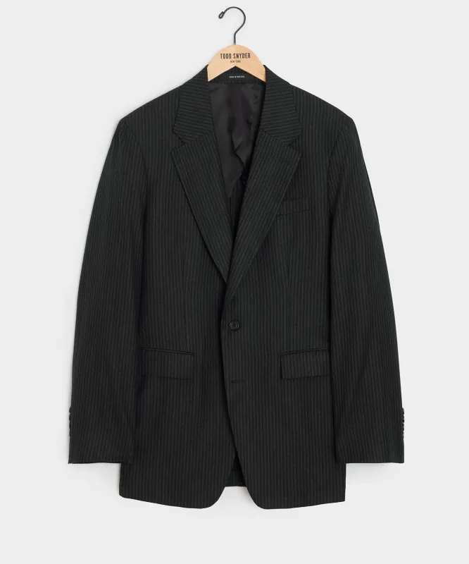 Italian Flannel Pinstripe Wythe Jacket sold by Todd Snyder