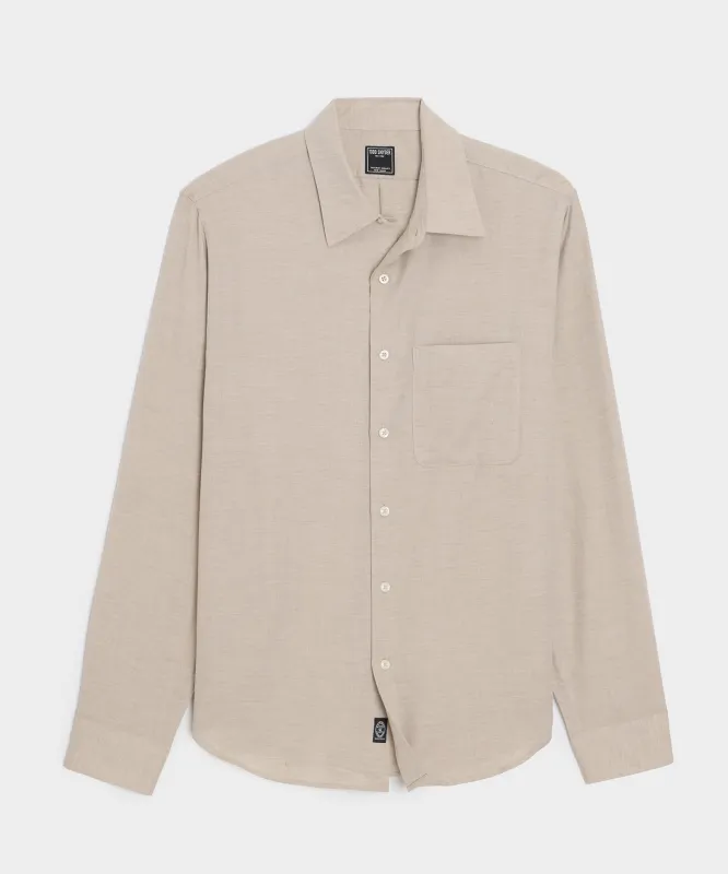 Portuguese Cotton-Cashmere Sport Shirt sold by Todd Snyder