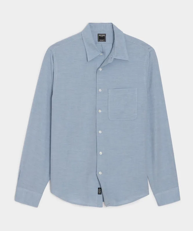Portuguese Cotton-Cashmere Sport Shirt sold by Todd Snyder