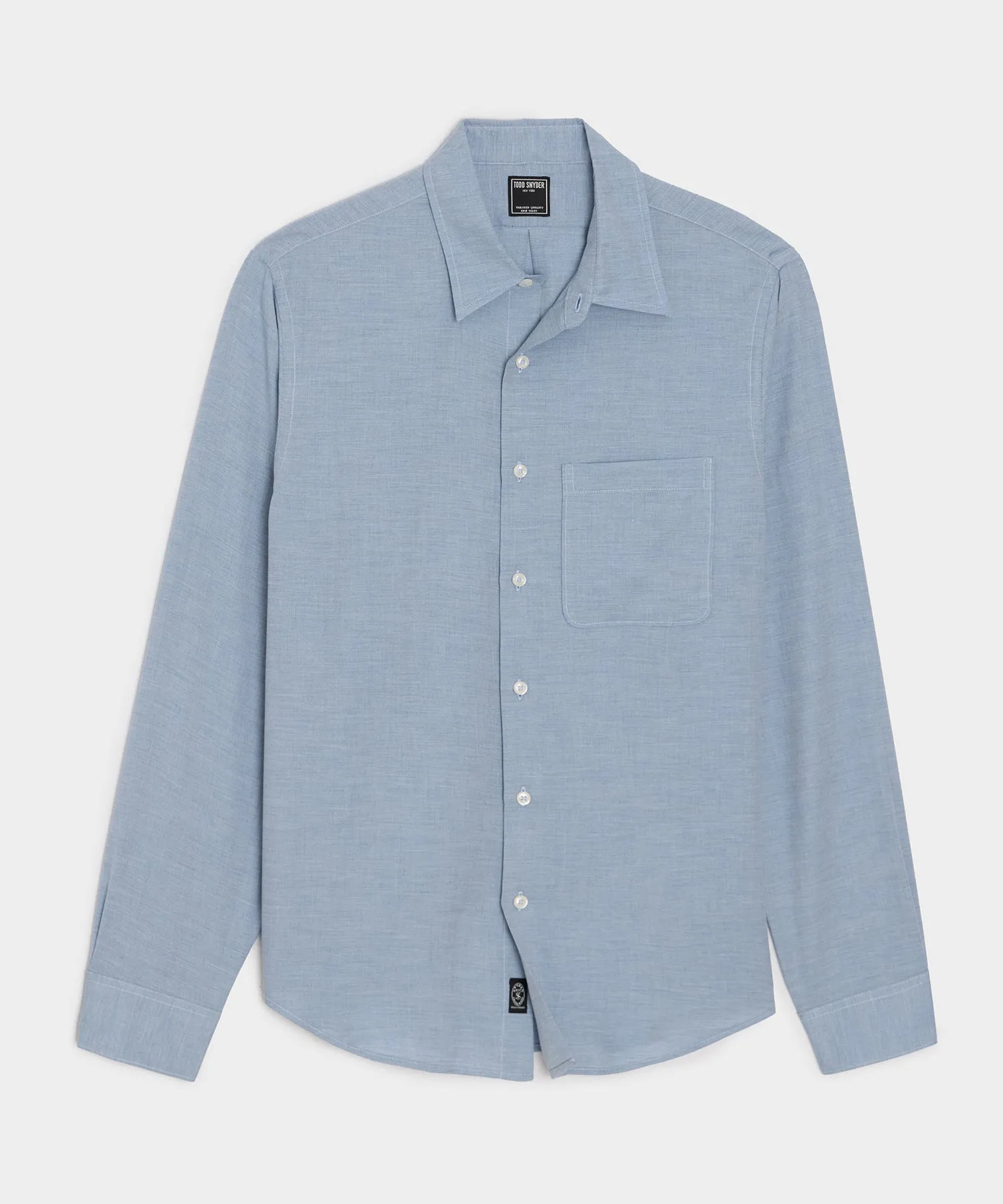 Portuguese Cotton-Cashmere Sport Shirt sold by Todd Snyder