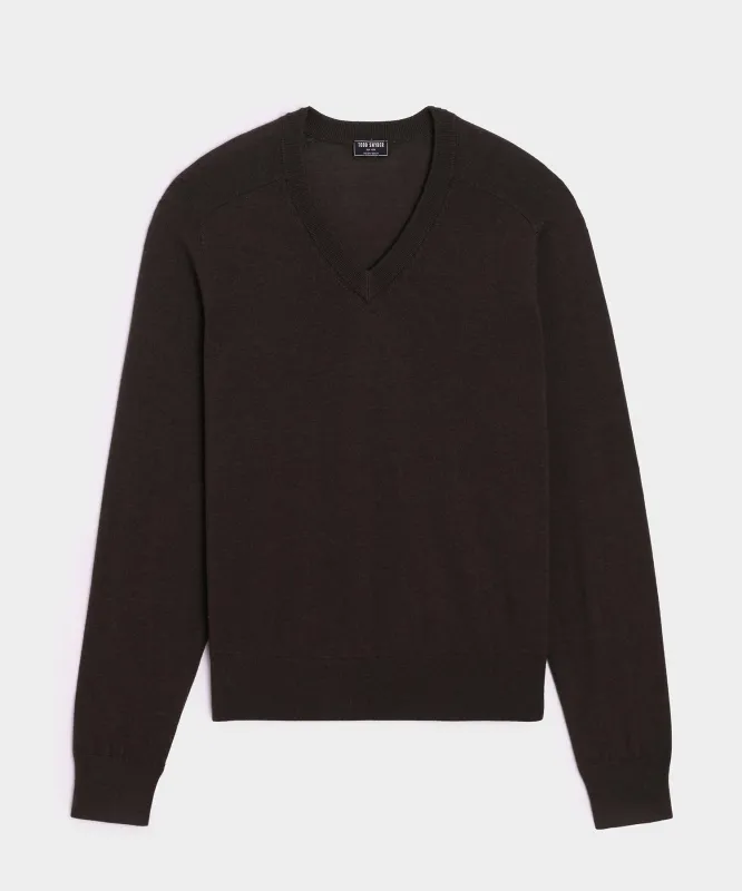 Merino V-Neck Sweater sold by Todd Snyder