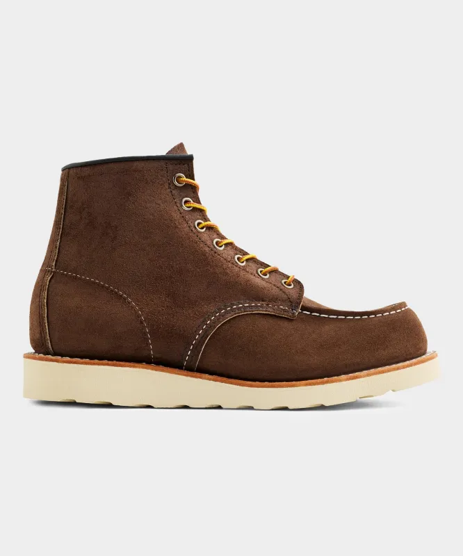 Red Wing 6-in Classic Suede Moc Boot sold by Todd Snyder