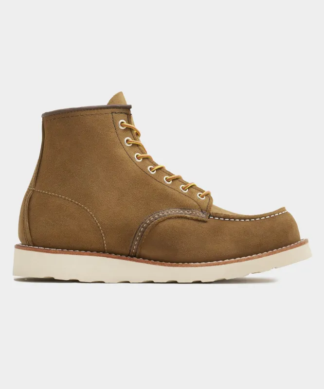 Red Wing 6-in Classic Suede Moc Boot sold by Todd Snyder