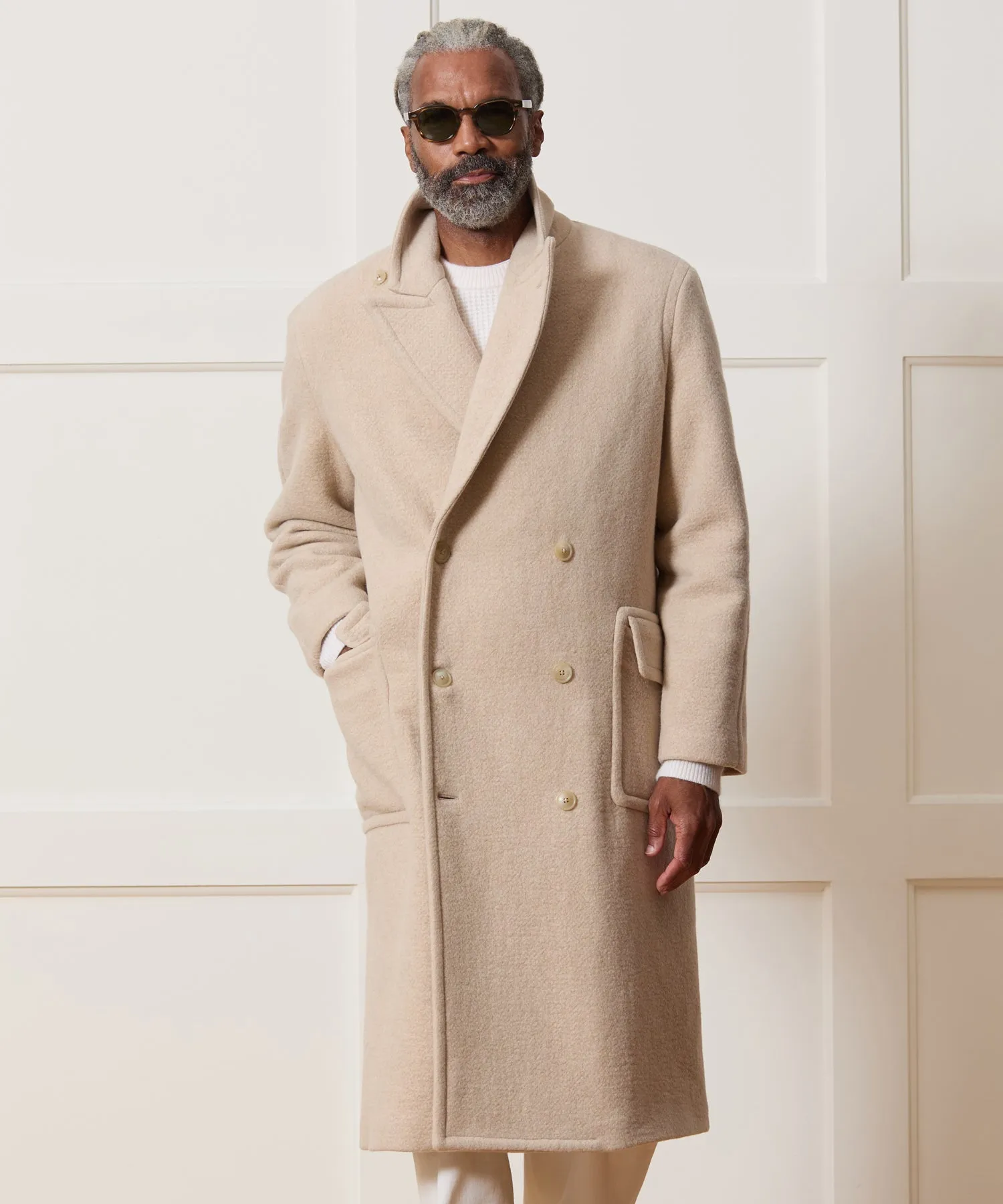 Italian Cashmere Spectator Coat sold by Todd Snyder product image thumbnail 2