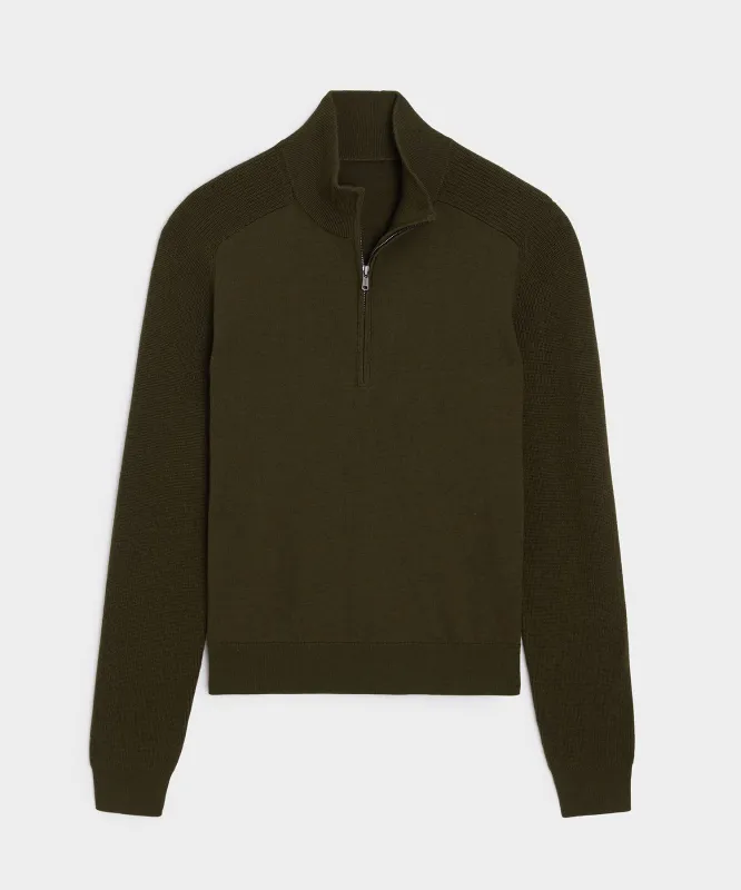 Merino Quarter-Zip Sweater sold by Todd Snyder