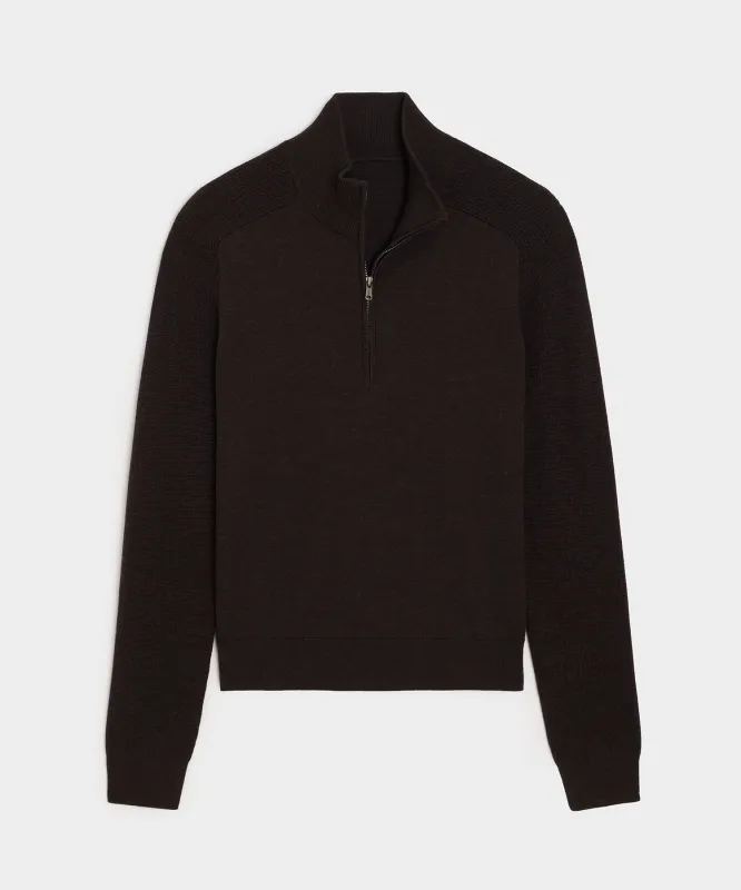 Merino Quarter-Zip Sweater sold by Todd Snyder