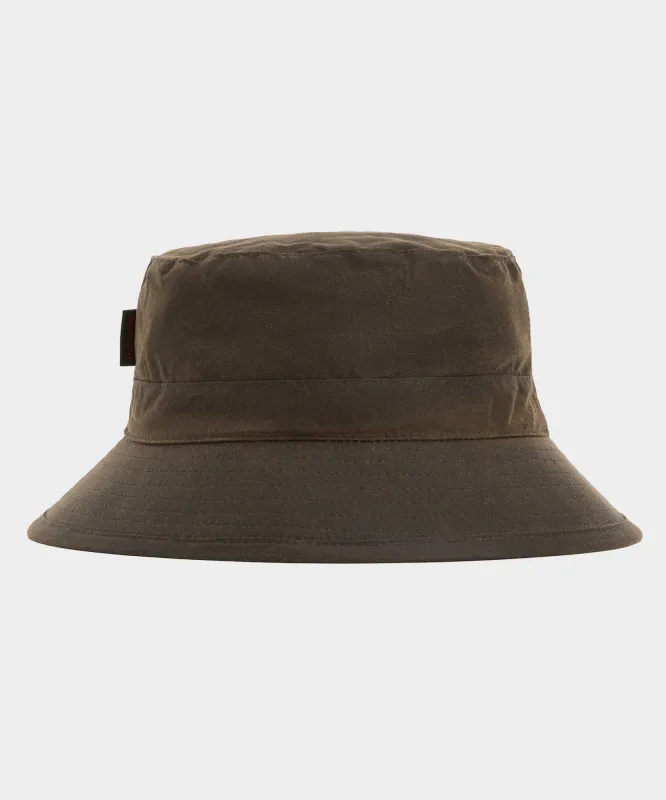 Barbour Waxed Bucket Hat sold by Todd Snyder