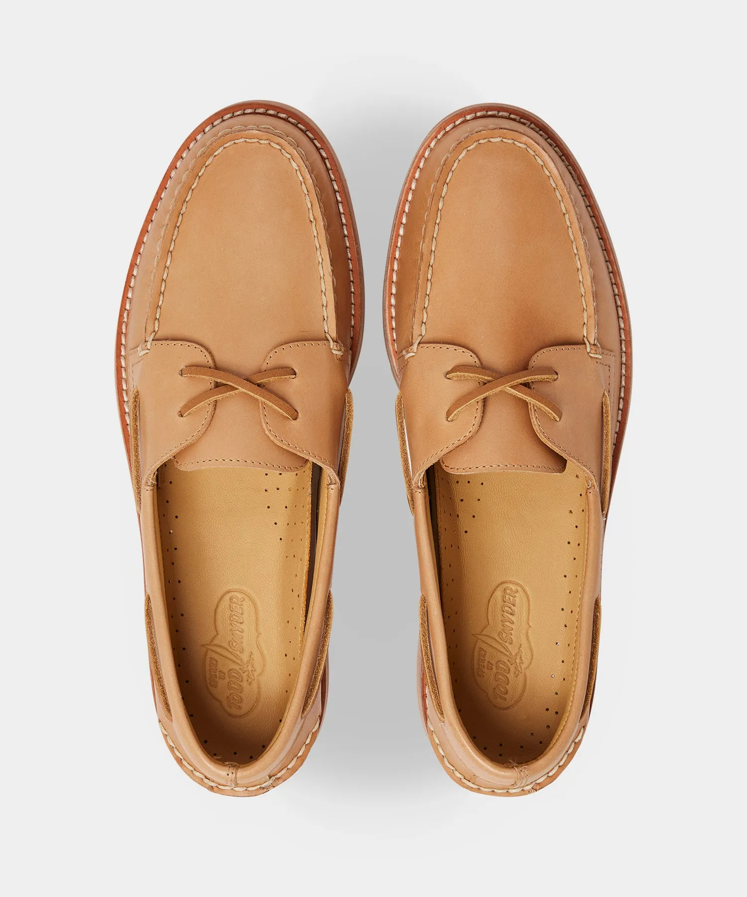 Todd Snyder X Sperry Vachetta Leather Boat Shoe sold by Todd Snyder product image thumbnail 3