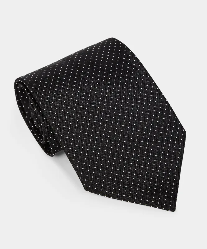 Italian Silk Micro Dot Tie sold by Todd Snyder
