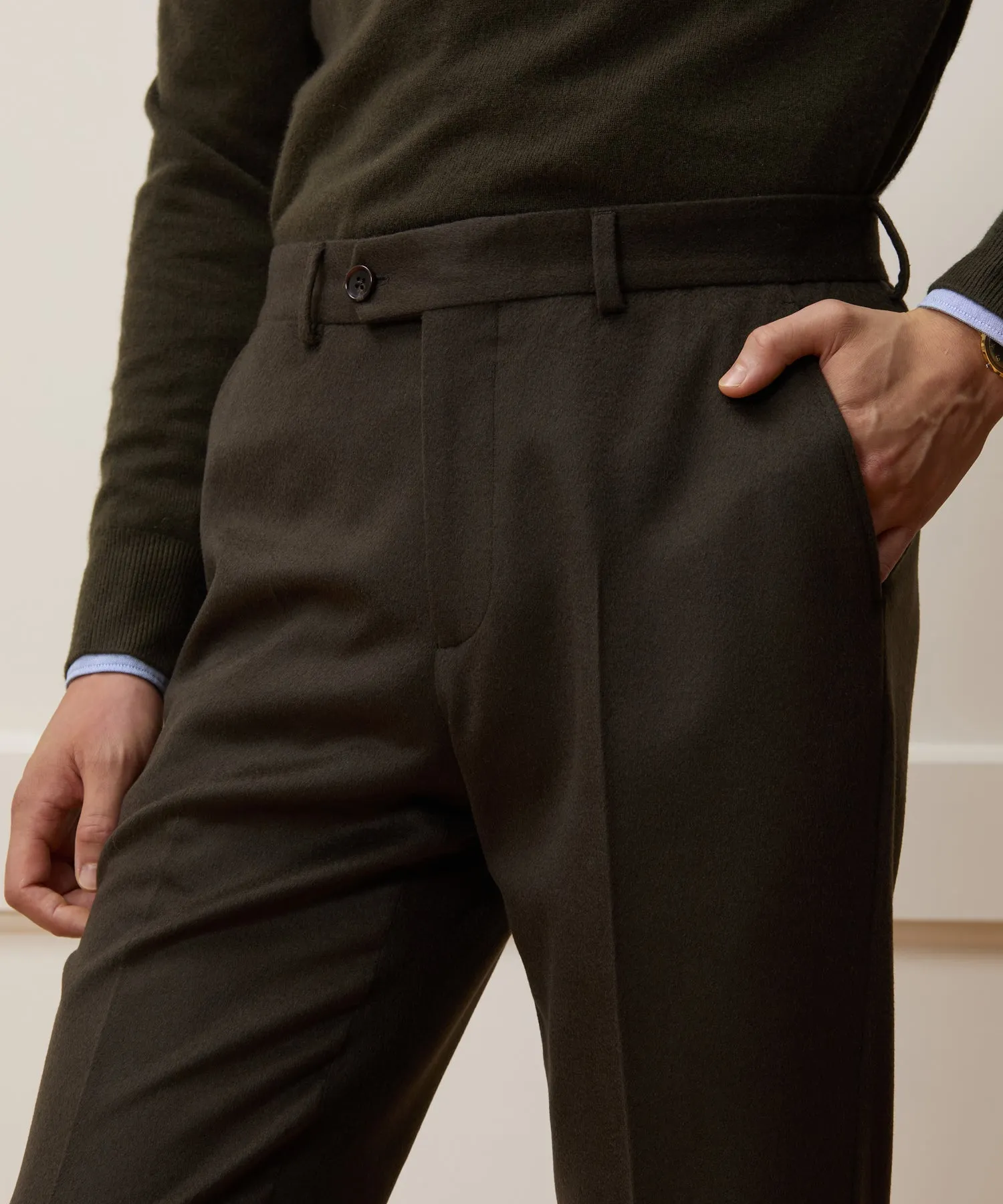 Italian Cashmere Sutton Trouser sold by Todd Snyder product image thumbnail 5