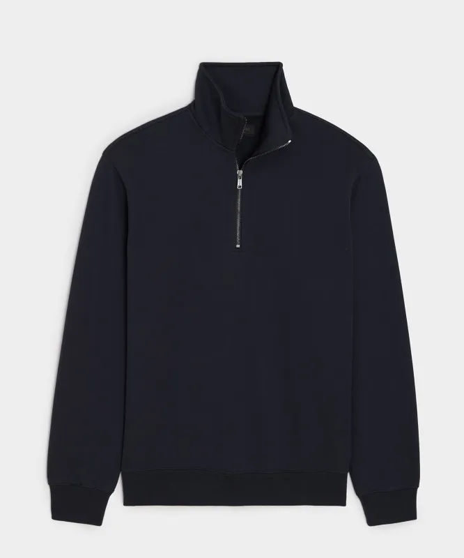 Portuguese Terry Quarter-Zip Sweatshirt sold by Todd Snyder
