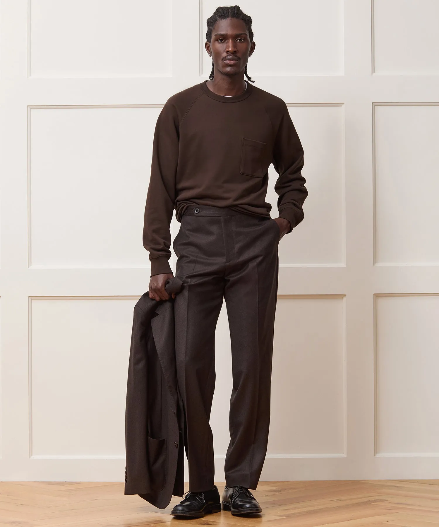 Portuguese Terry Pocket Sweatshirt sold by Todd Snyder product image thumbnail 3