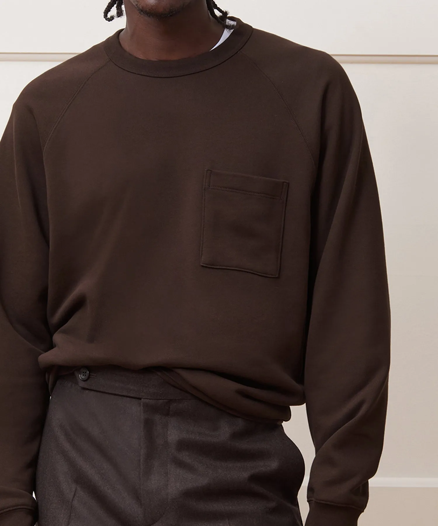 Portuguese Terry Pocket Sweatshirt sold by Todd Snyder product image thumbnail 4