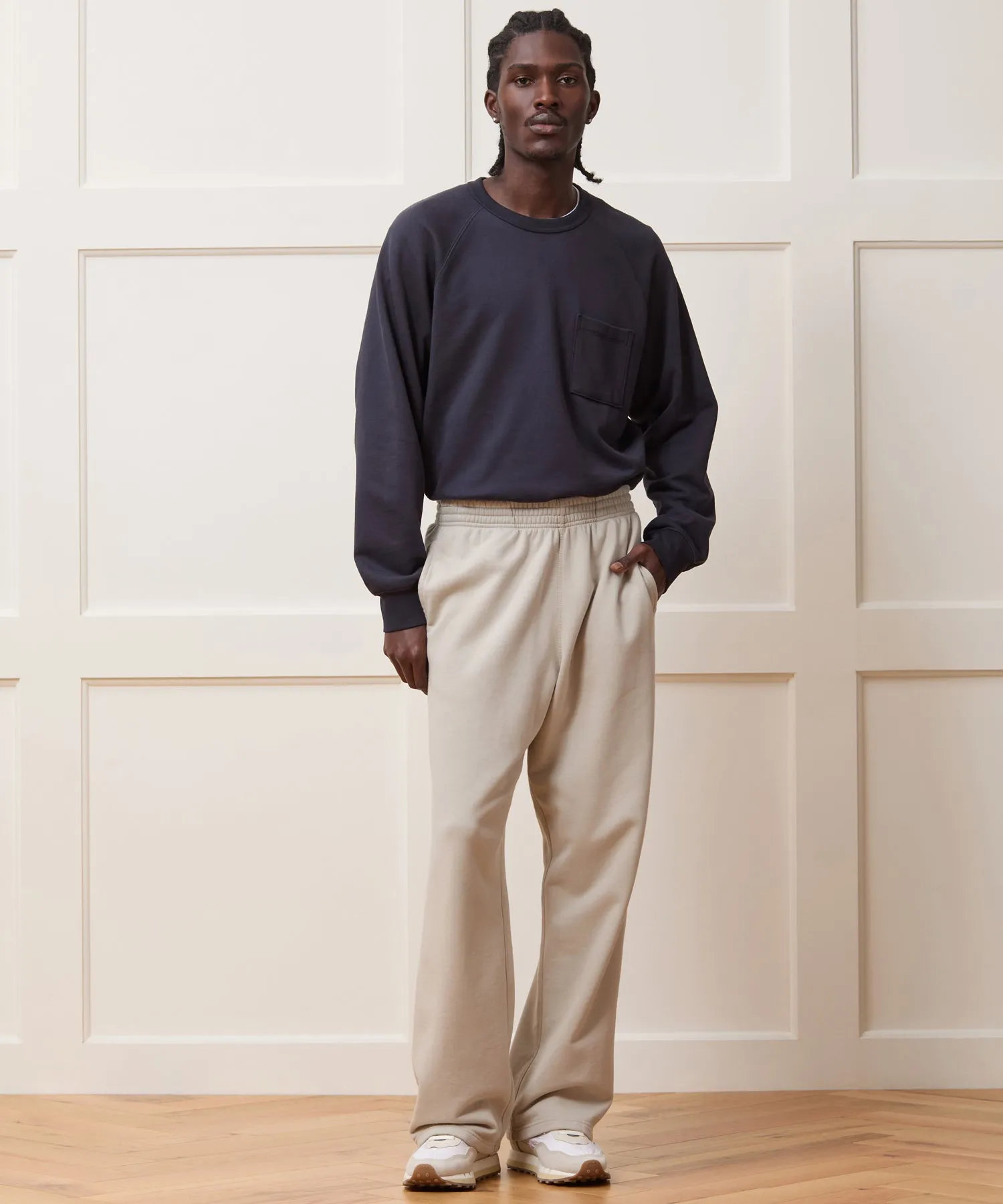 Portuguese Terry Pocket Sweatshirt sold by Todd Snyder product image thumbnail 3