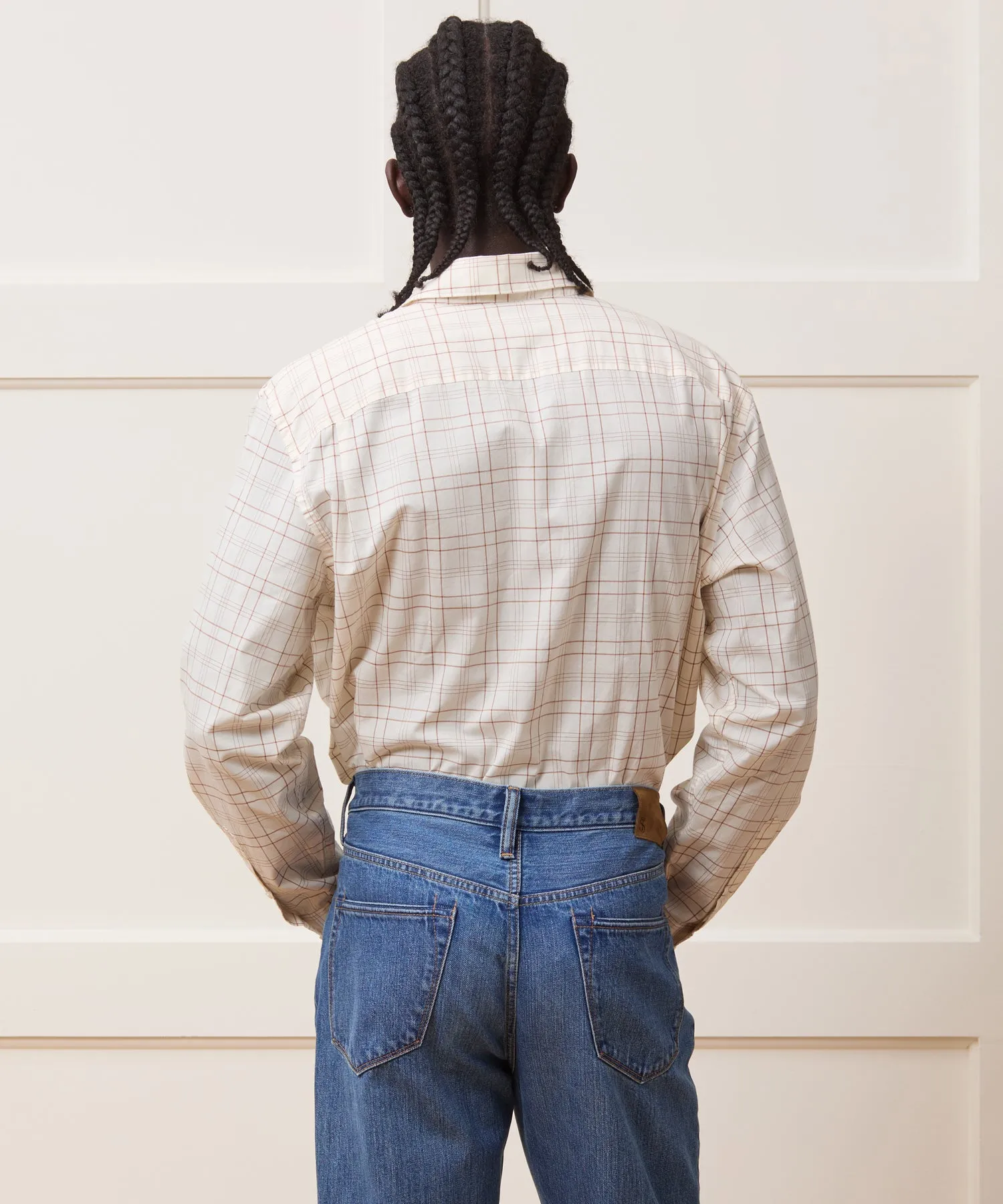 Poplin Big Shirt sold by Todd Snyder product image thumbnail 4